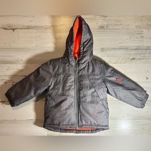 Carter’s Classic & Unique Jacket. 24 Months. Orange & Gray.